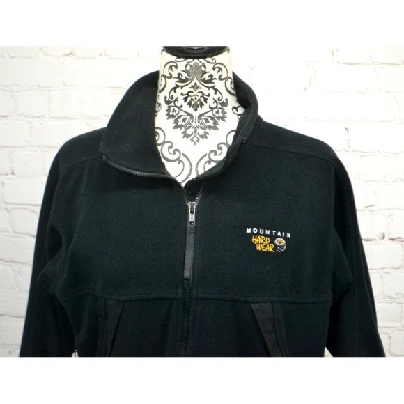 MOUNTAIN HARDWEAR Men's Vintage Gore Windstopper Full Zip Fleece Jacket SMALL
